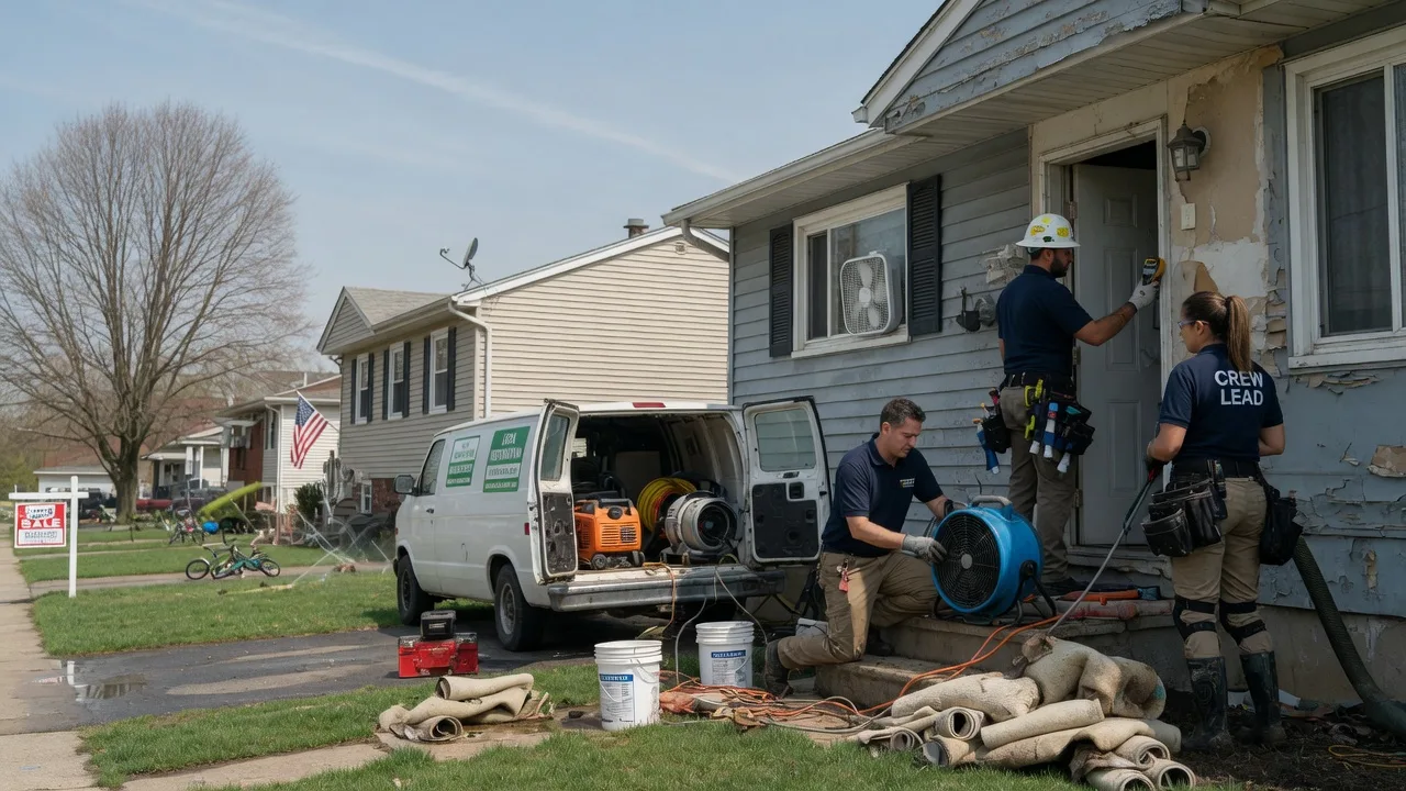 Flood Cleanup in New Iberia, LA near me